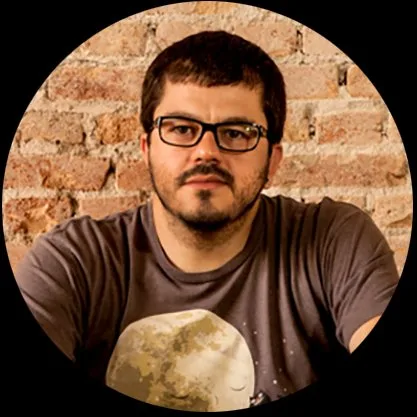 Retrato de Edu Agni · Mergo User Experience